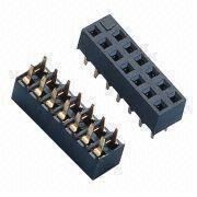 Buchsenleiste mit 1,00-mm-Raster, zweireihig, gerader Typ