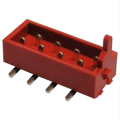 1,27-mm-Micro-Match-Box-Header-SMT-Steckverbinder