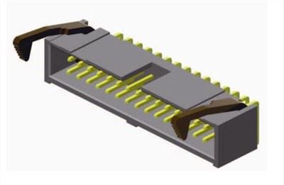 2,54 mm Auswerferkopf 90 Grad mit Metallverriegelungsanschluss