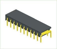 2,54-mm-Buchsenleiste mit seitlichem Eingang