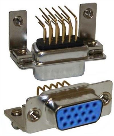 D-SUB-Maschinenstift mit hoher Dichte, 9,4 mm Grundfläche