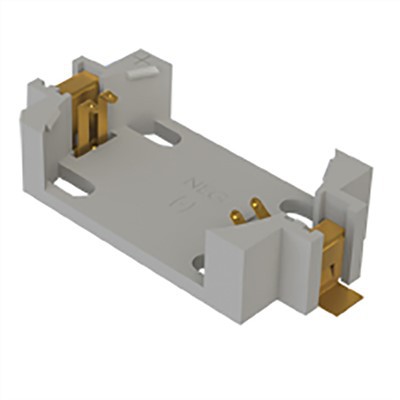 Oberflächenmontierter CR2450-Knopfzellenbatteriehalter